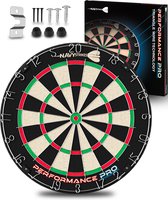 Navy Strikes Performance Pro Dartbord - A Klasse Sisal - Triangle Wire - Toernooi Afmeting Dartsbord - Flights Darts en Dart Shafts