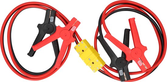 Strex Startkabels 25 mm2 - 3.5M - 750A - Extra Robuust - Auto / Bus