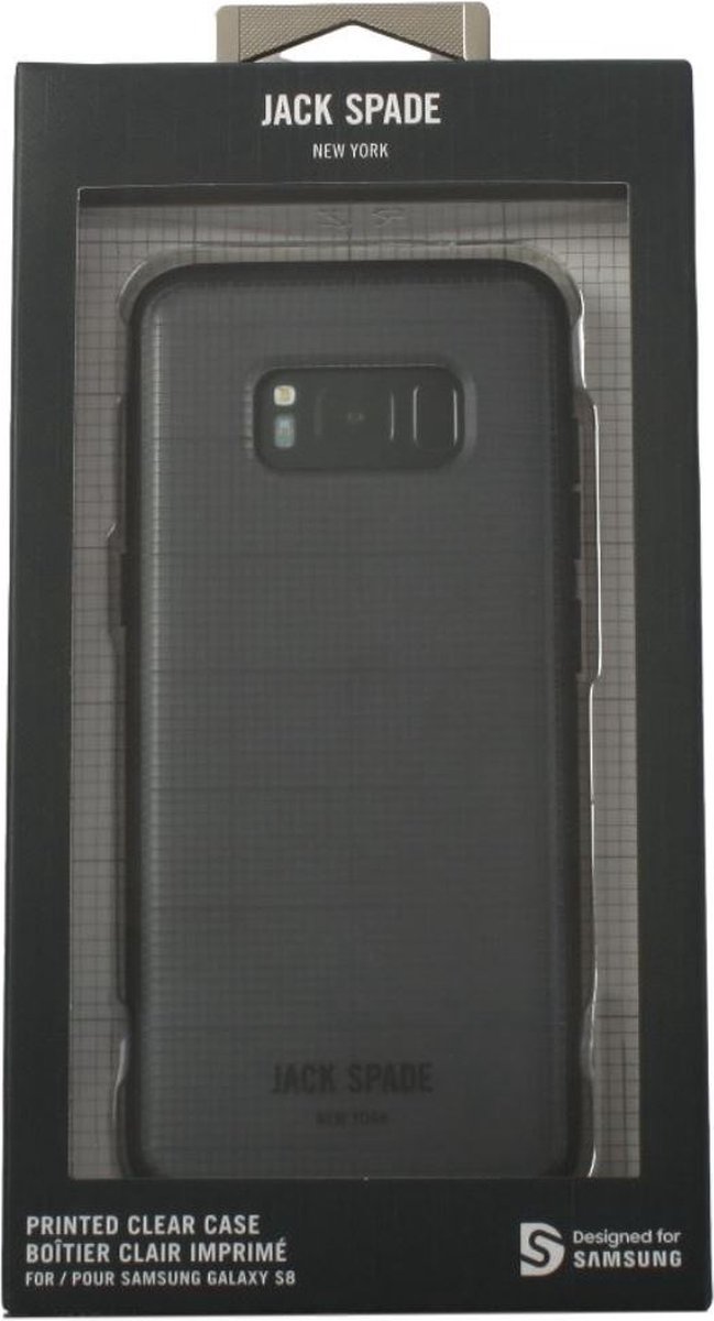 Kate Spade Jack Spade Graph-Check hoesje transparant voor Samsung Galaxy S8 van Kate Spade — afbeelding 4