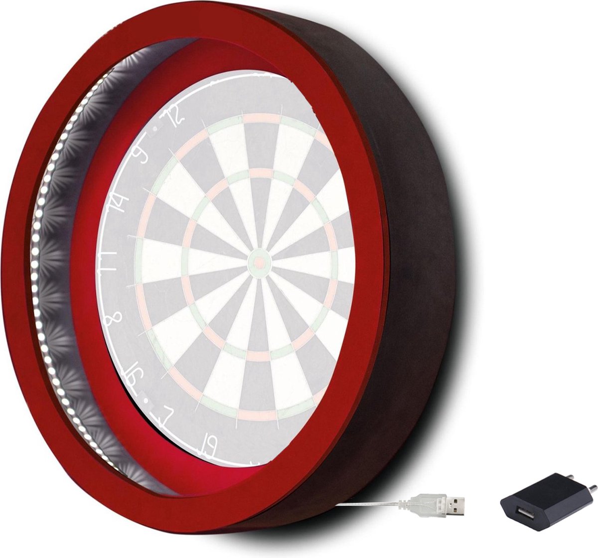 Dragon Darts Lunar Eclipse - Dartbord Verlichting - LED Surround - Rood