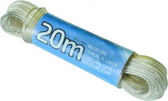Corde à linge Bobrush avec acier 20m
