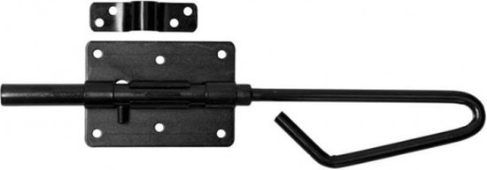 Serrure à baionnette Mack noire 20 cm