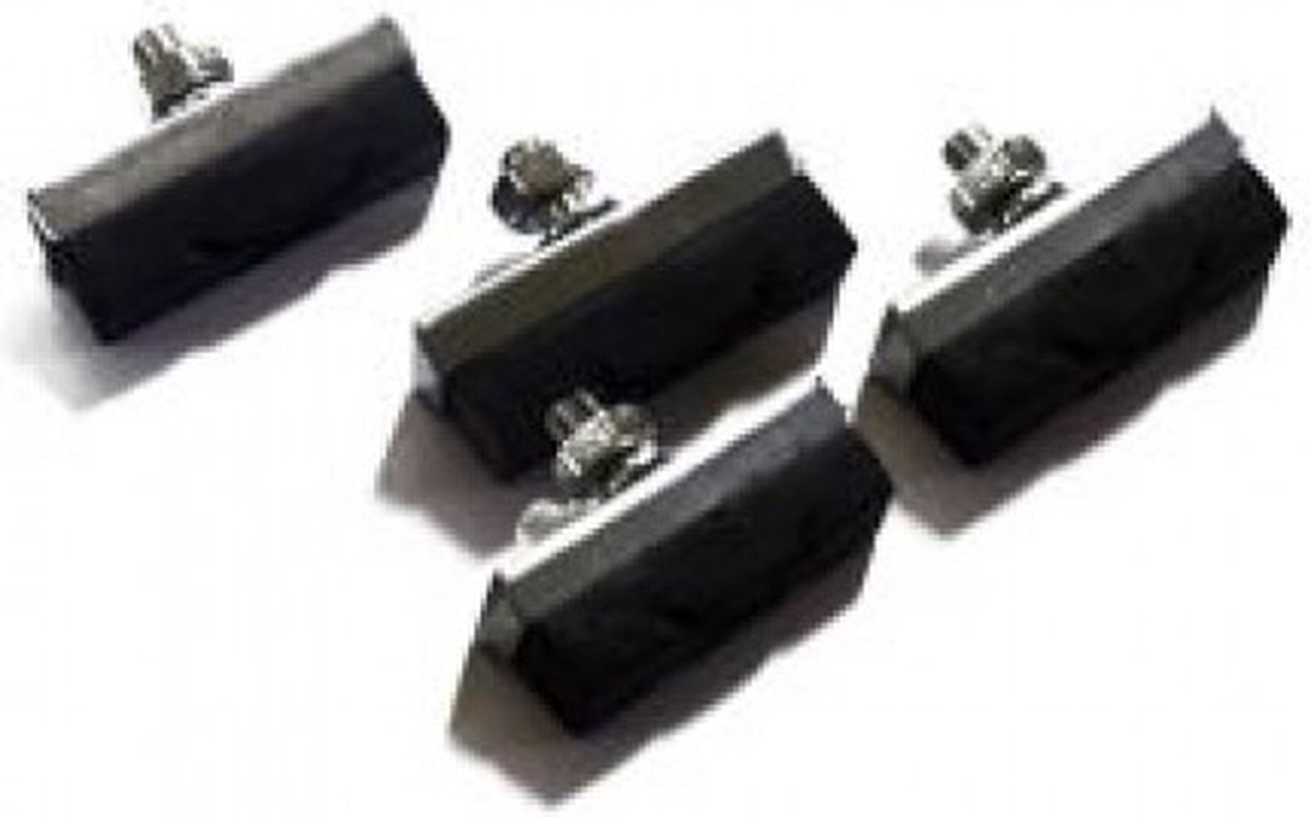 Komplete remschoenen 4 stuks