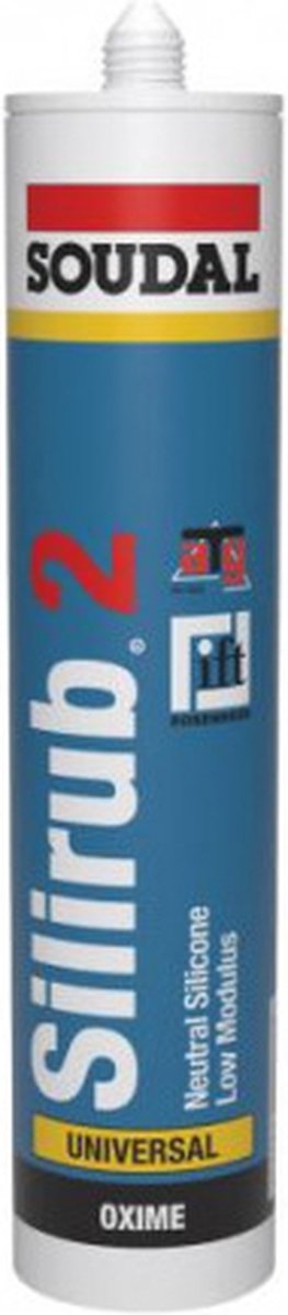 Bol.com Soudal - Silirub 2 Zwart 310 Ml - 102393 aanbieding
