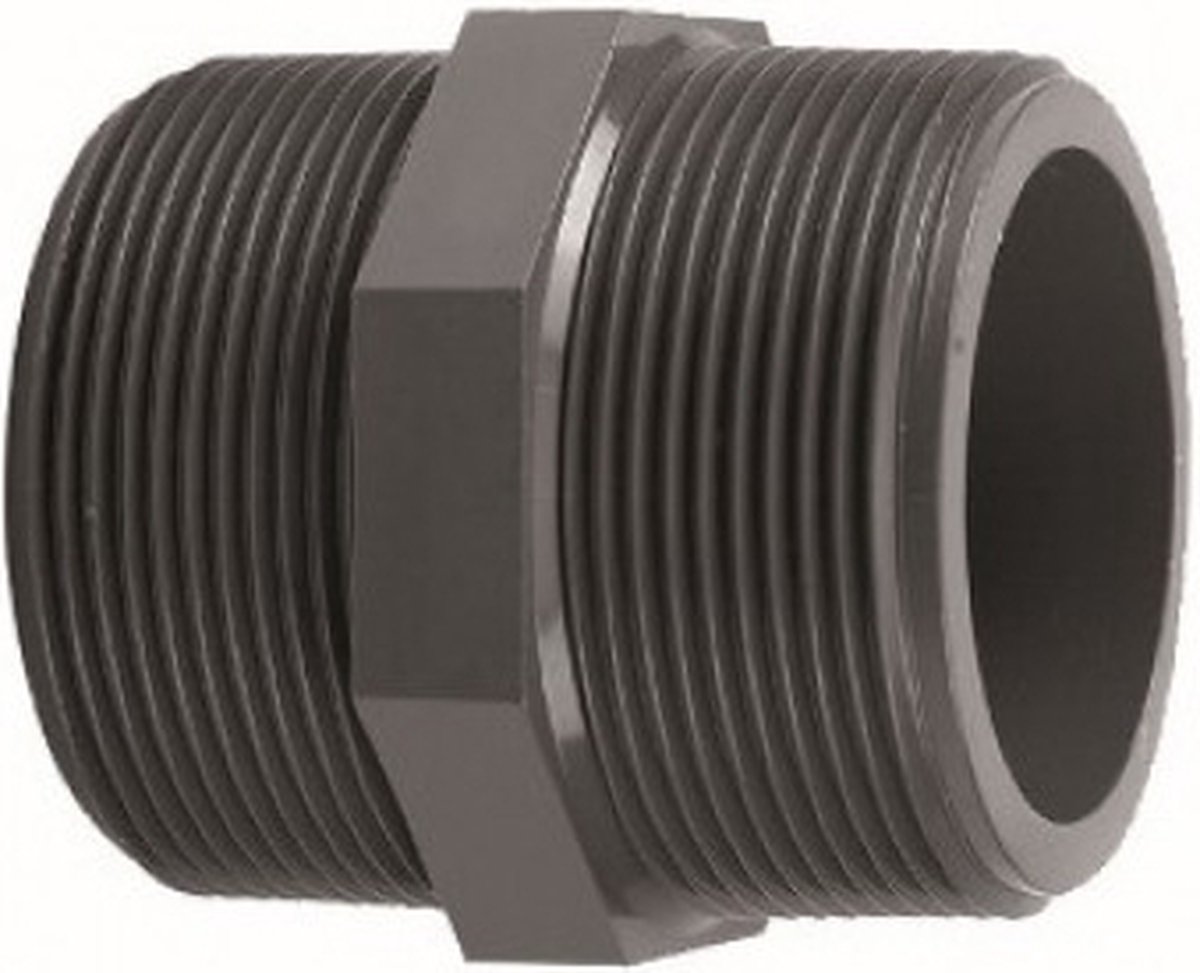 VdL Draadnippel 1 1/2" x 1 1/2"