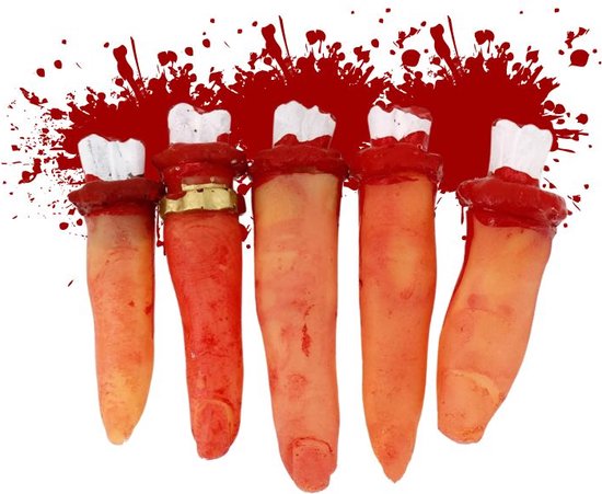 Faux doigts d'Halloween