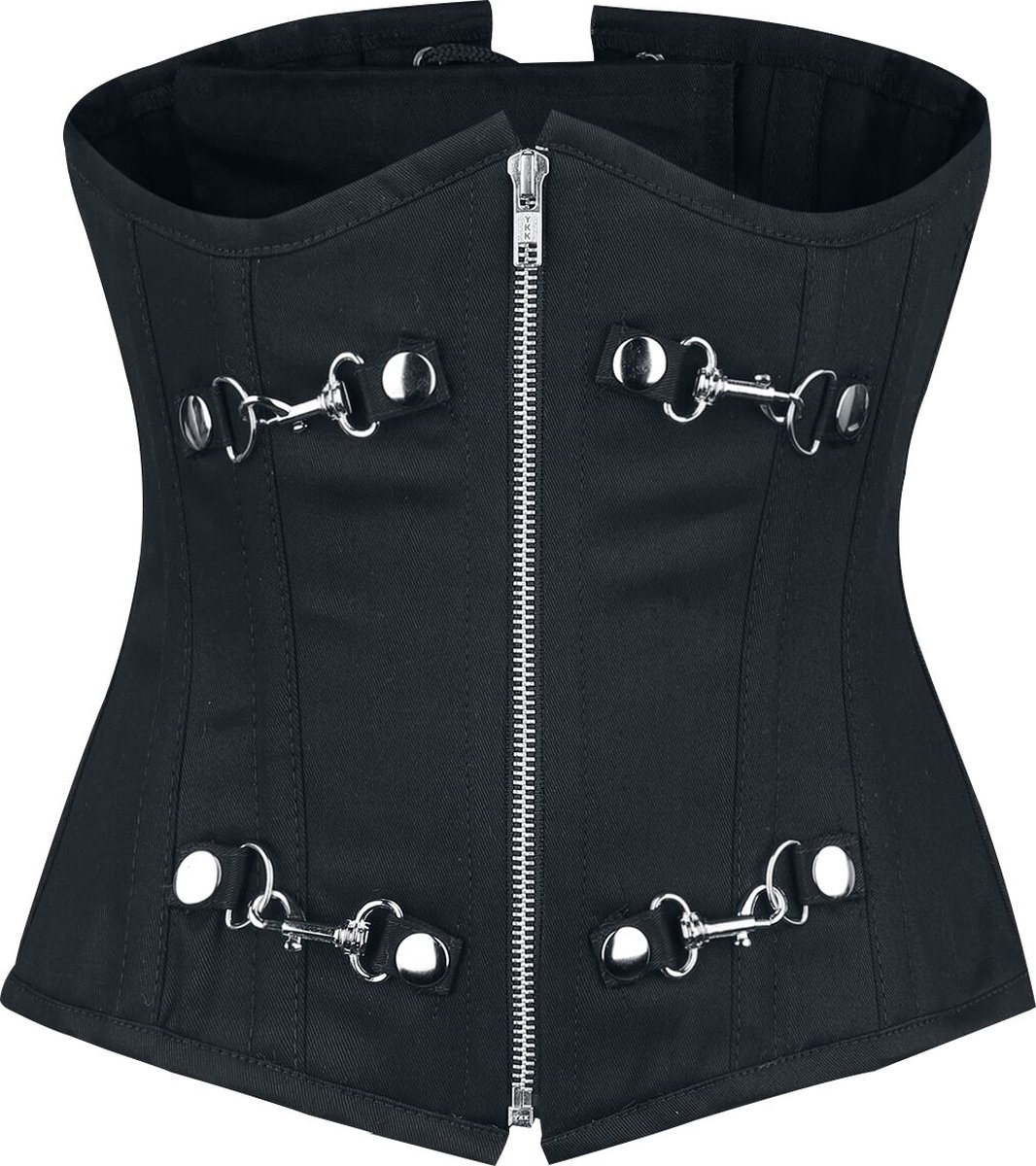 Burleska Alternate Dames Onderborstkorset - zwart - XL