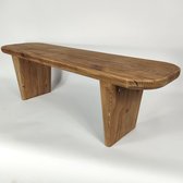 Grand banc en bois Groot - Handgemaakt - Massief Hout