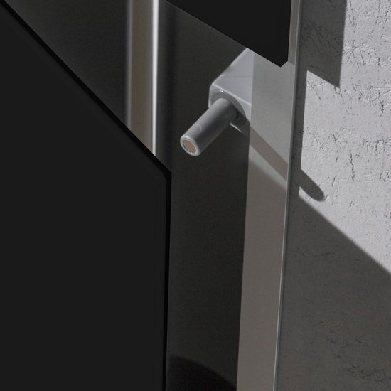 Glastürscharnier chrom 1 Paar Möbelscharnier Glas Tür 5 mm Vitrine Glastür Band