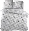 Snoozing Ghislaine Housse de couette - Extra large - 270x200/220 cm - Grijs