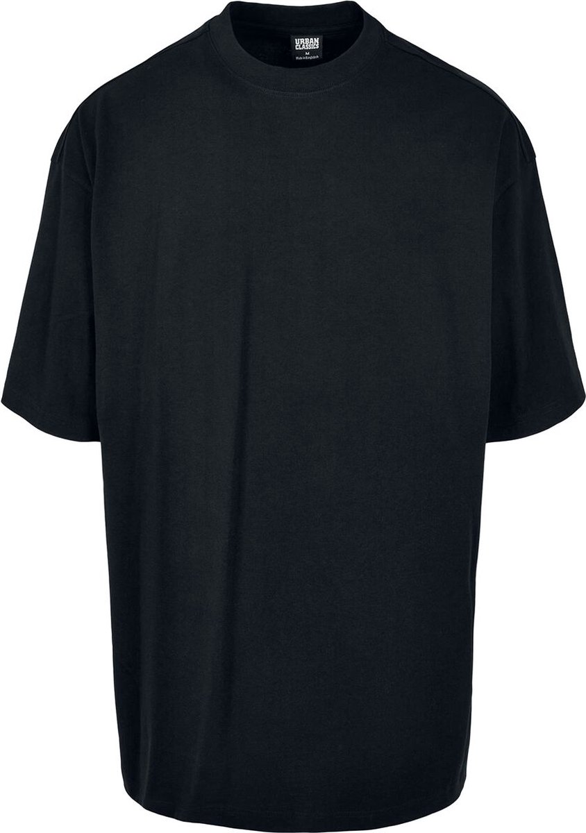 Urban Classics Huge Tee T-shirt M Katoen Basics Street wear Zwart