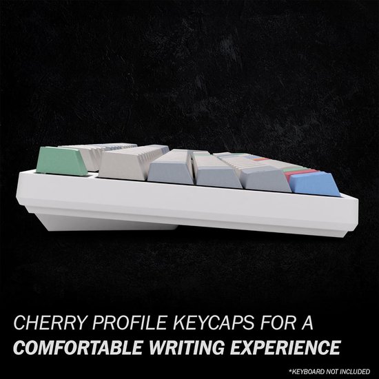 HK Gaming aangepaste keycaps |. Dye Sublimation PBT Keycap-set voor mechanische toetsenborden