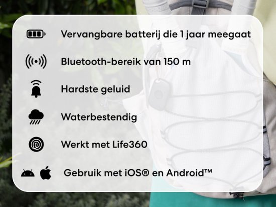 bluetooth tracker - keyfinder bluetooth - nooit meer je