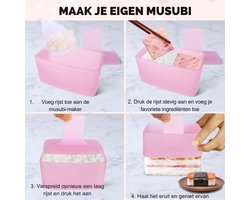 Onigiri Mal - 3 Pack Rijstvorm Musubi Maker Kit - Musubi Maker Press - Klassieke Driehoek Rijstbal Mold Maker Sushi Mold Voor Kid Lunch Bento - Thuis DIY