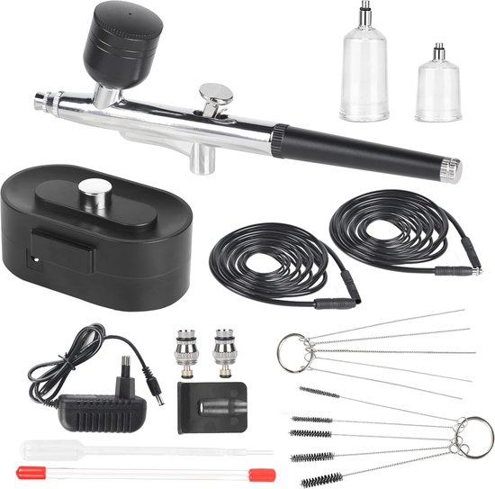 Revell Starter Class 39196 Airbrushset Voor Beginners Met Drijfgasfles Single Action 238444