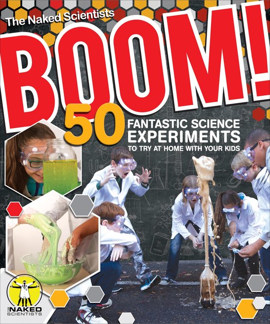 Boom! 50 Fantastic Science Experiments to Try at Home with Y ... - cover