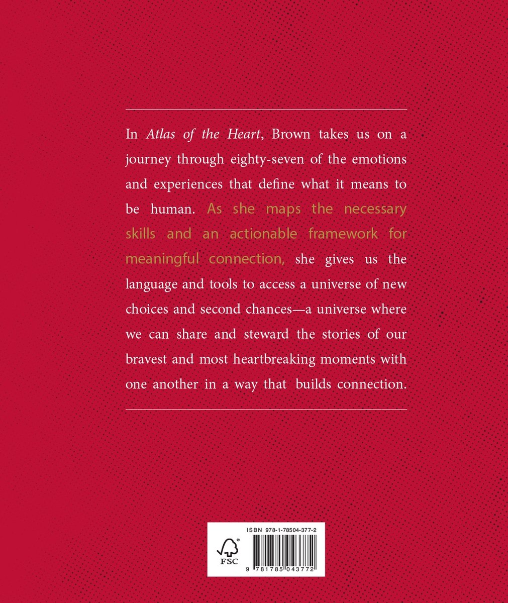 Atlas of the Heart - back cover