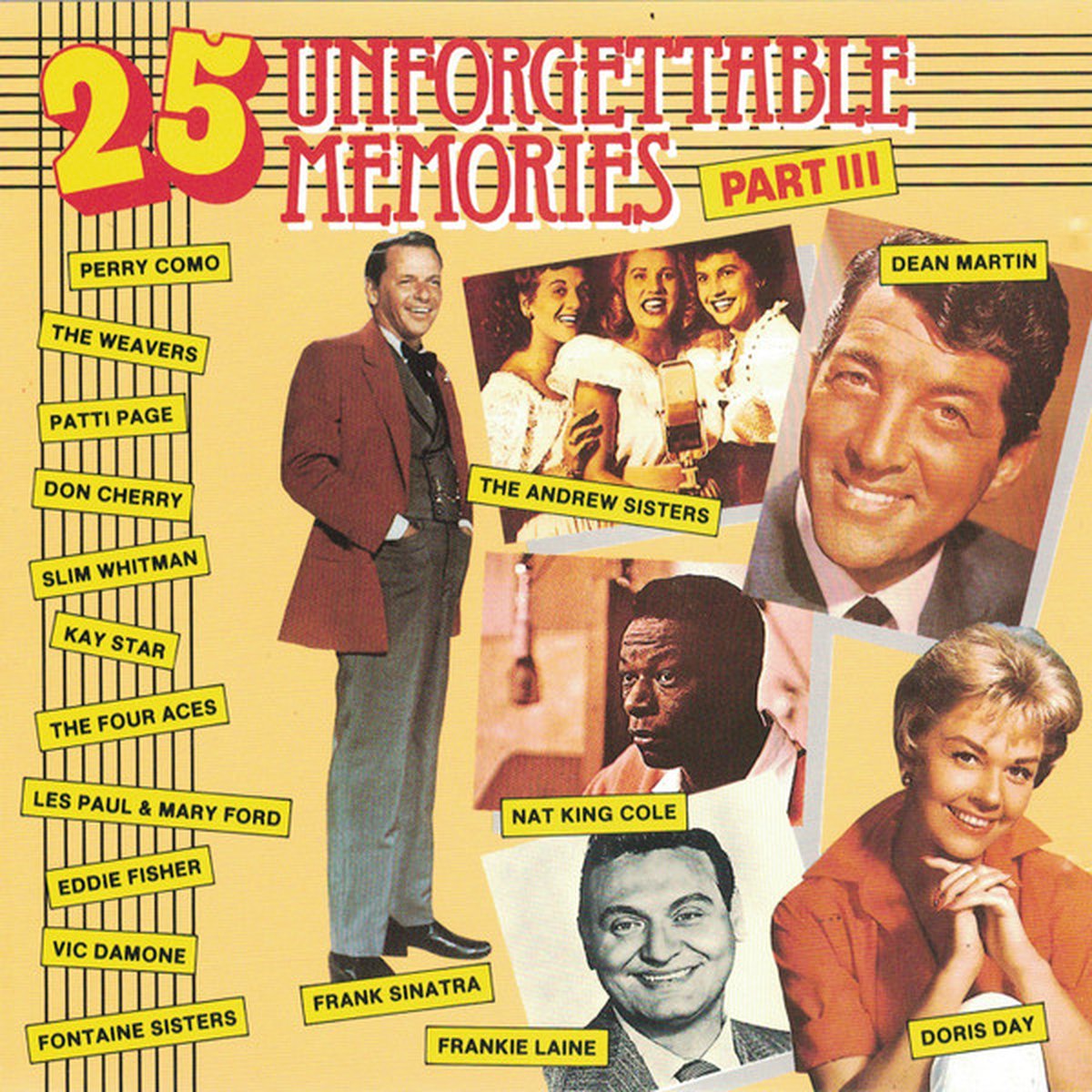 25 Unforgettable Memories Part III (CD)