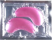 Collageen Oogmasker | Wallen En Donkere Kringen Wegwerken | Wallen Wegwerken | Roze Oog Masker Met Collageen | 100 Stuks (50 Paar)