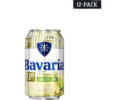 Bavaria 0.0% Ginger Lime blik 33cl - 12-pack Image