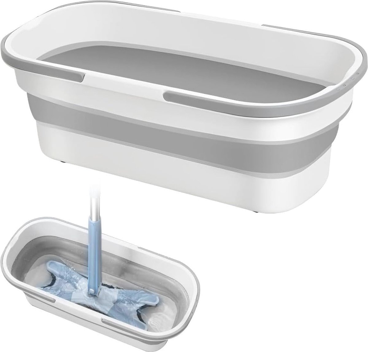 Goedkoopste Opvouwbare Dweilmop Emmer - Ruimtebesparende, Duurzame en Veelzijdige Schoonmaakoplossing