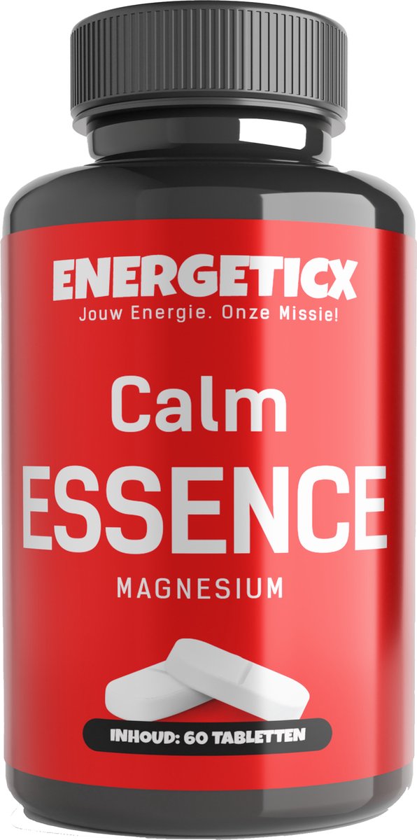 Goedkoopste ENERGETICX Magnesium Citraat Tabletten 200 mg – Voor Diepe Ontspanning en Balans – Snelle Opname voor Direct Effect