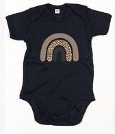 Barboteuse Rainbow- Zwart- 3-6 mois
