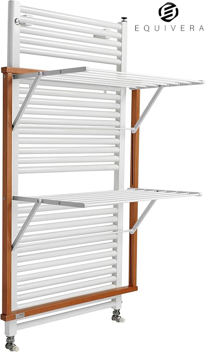 Goedkoopste Equivera Wanddroogrek - Wasrek - Droogrek - Wanddroogrek Inklapbaar - Wand Droogrek
