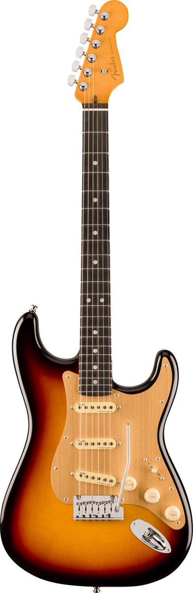 Fender American Ultra II Stratocaster EB Ultraburst - ST-Style elektrische gitaar