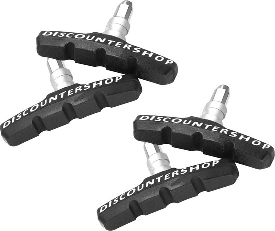 Remblokken Set 2 Paar - Universele Fiets V Remblokken 70mm - 4 Stuks - Geschikt voor Mountainbike, Stadsfiets, Vouwfiets en Tourfiets