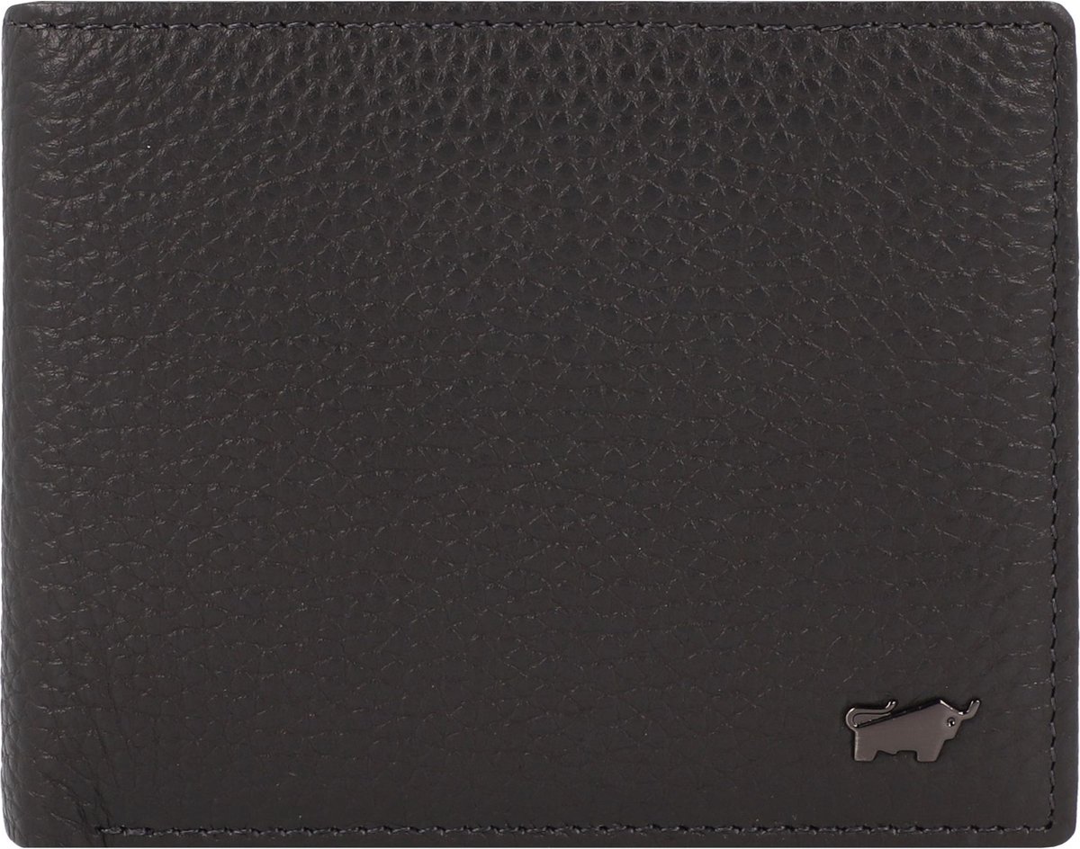 Braun Büffel Theo Portemonnee RFID-bescherming Leer 11 cm