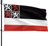 VlagDirect - Drapeau Uitgeest - Drapeau de la municipalité d'Uitgeest - 90 x 150 cm.