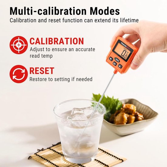 Pour ThermoPro TP511 thermomètre de température alimentaire numérique IPX5 étanc