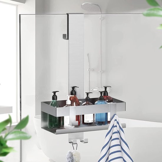 Roestvrij Staal Geen Boren Shampoo Organizer Condi... – Vicedeal