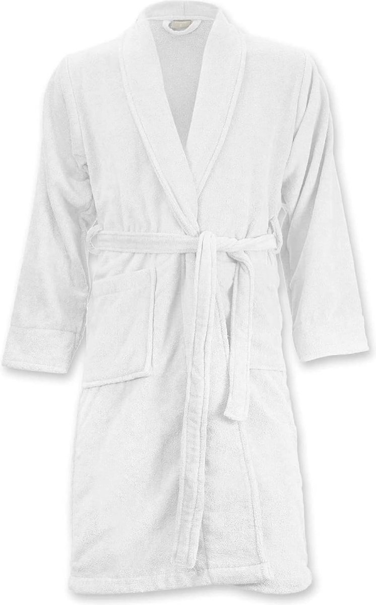 100% Katoen Badstof Badjas Handdoek - Luxe Badjas voor Spa en Thuis