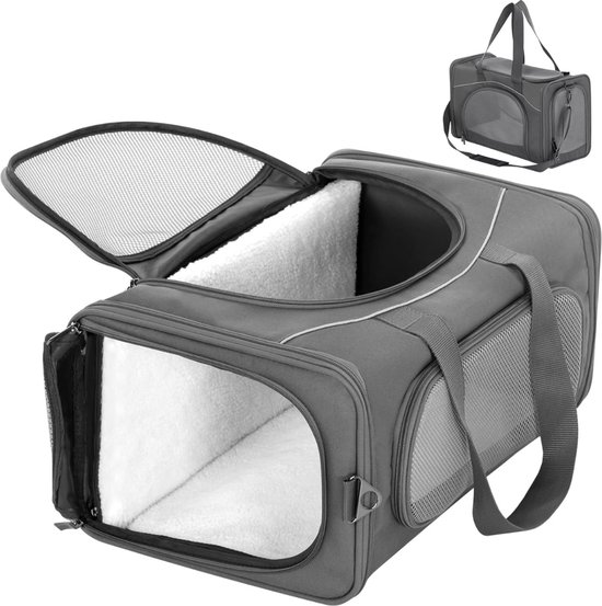 Reismand voor kat - Petmate 'Ultra vari' - 53 x 71cm - Katten Lekker in je Vacht