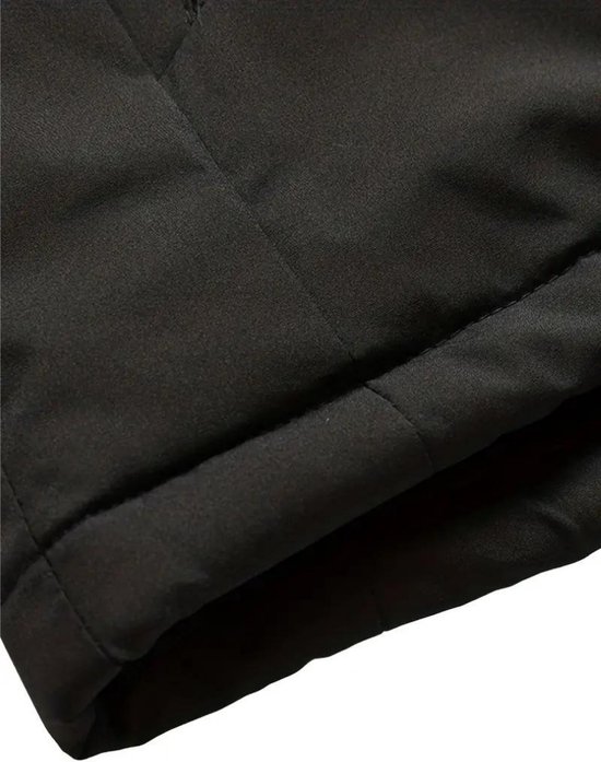 Bovista Winter Jacket - Veste Polaire Homme - Hiver - Adulte - Élégant - Avec Capuche - Zwart - L