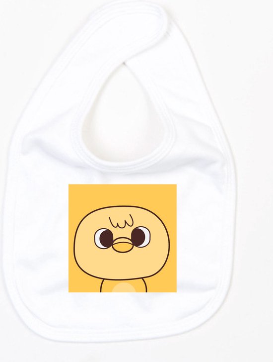 Bavoir - Duck 1 - White- Taille Unique