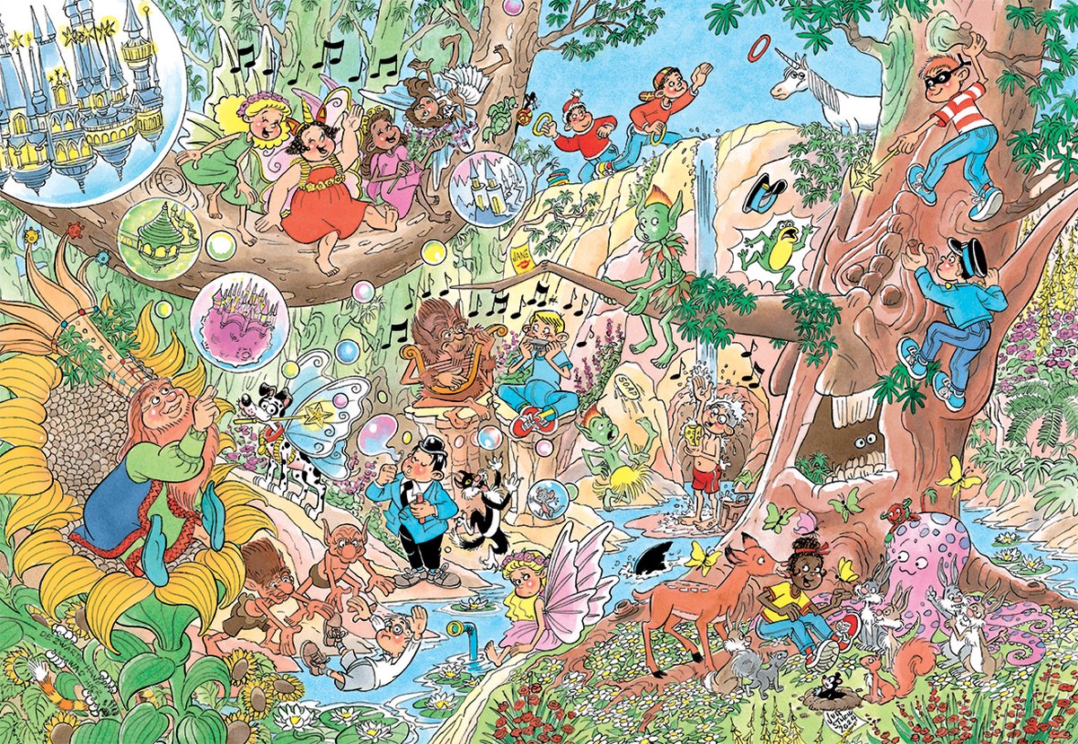 Jan van Haasteren Junior - Efteling Droomvlucht - 360 stukjes puzzel — afbeelding 2