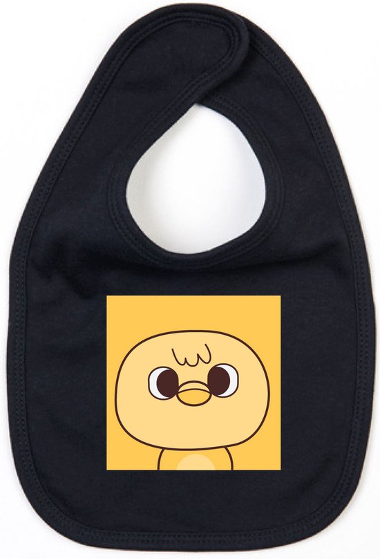 Bavoir - Duck 1-Noir-Taille Unique