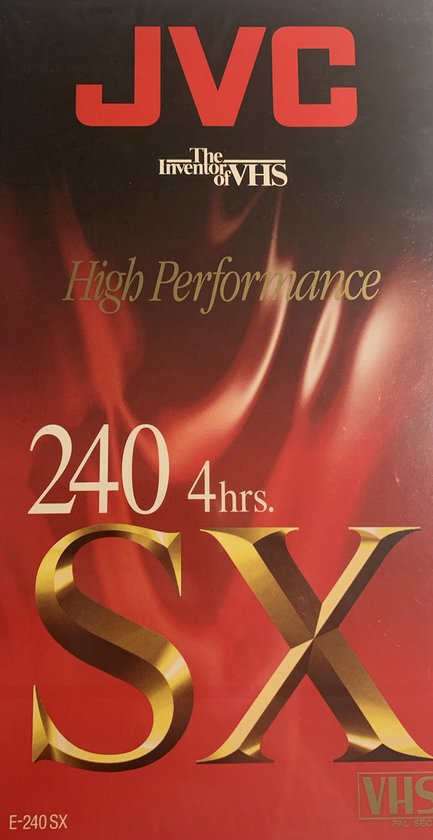 VHS Videokassette E-240 - 240 Minuten High Grade Qualität