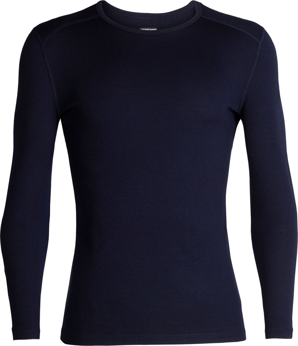 Icebreaker Mens 260 Tech LS Crewe – – Wintersport – Wintersportkleding – Thermokleding