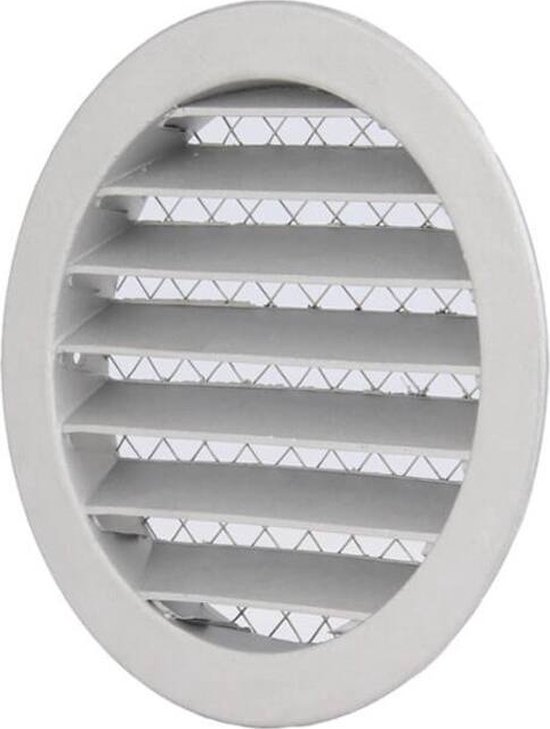 Grille murale d'air extérieur en aluminium Ø 160 mm - DSAV10160