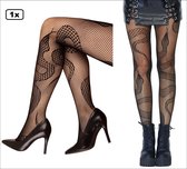 Wijde jeans met hoge taille - ZWART - Kiabi - 22.00