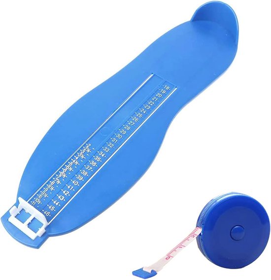 Voetmeter voor de correcte schoenmaat (14,95 euro) - Devoetenshop.nl