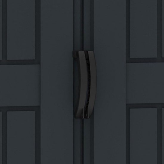 Equivera Armoire de jardin - Armoire de jardin plastique - Armoire de jardin extérieur plastique - Armoire de jardin plastique - Armoire de jardin extérieur - Armoire de rangement extérieur - Armoires de jardin extérieur - Abri de jardin