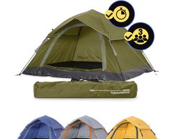 Lichtgewicht Pop Up Camping Tent voor 2-3 Personen | Wate...