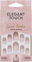 Elegant Touch Luxe Looks 24 Ongles avec Colle - Sucre Satiné