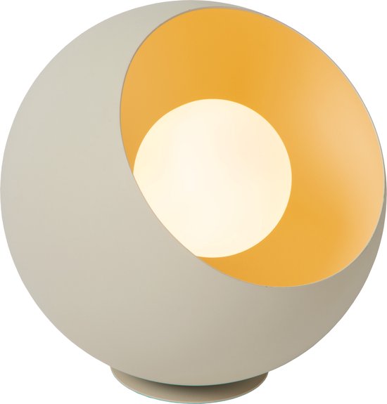 Lucide DOREDOS - Tafellamp - Ø 20 cm - 1xE27 - Beige