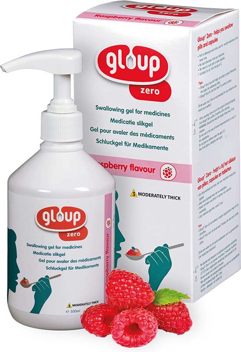 Gloup Zero Medicatie Slikgel - 6 flessen x 500ml (6 halen, 5 betalen)